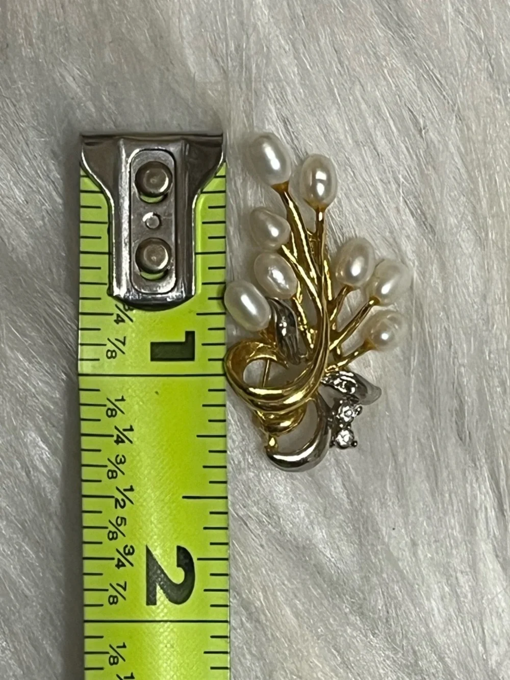 Pearl Spray Brooch